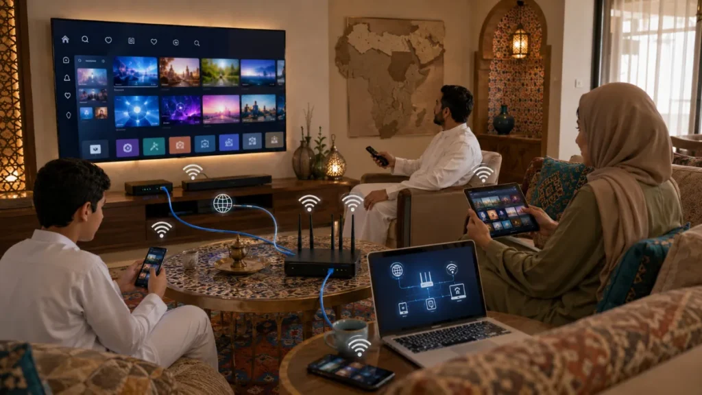 اختيار إعداد IPTV المناسب في الخليج والمغرب والمشرق