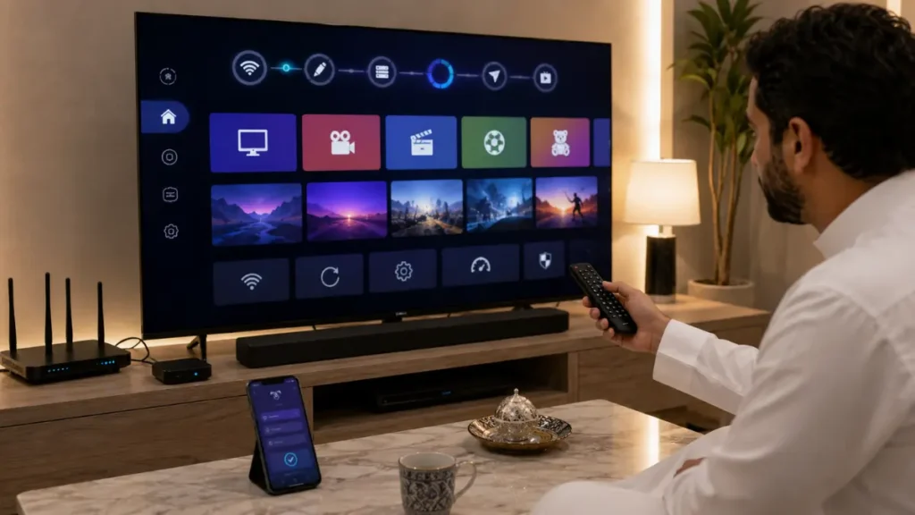 خطوات تشغيل IPTV للمبتدئين من إعداد التطبيق إلى بدء المشاهدة